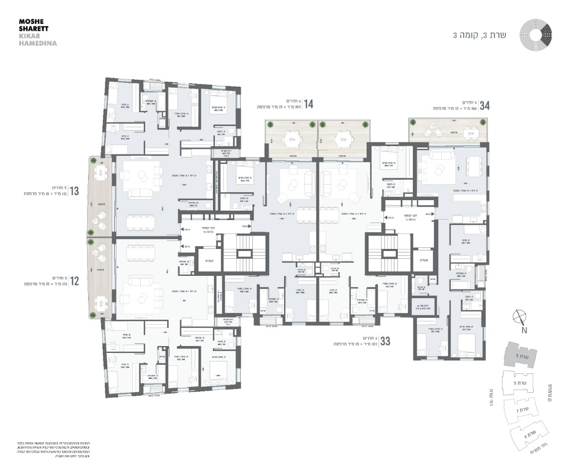 בניין 3 קומה 3