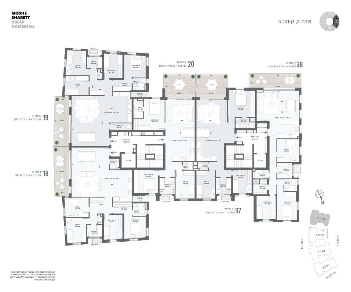 בניין 3 קומה 5
