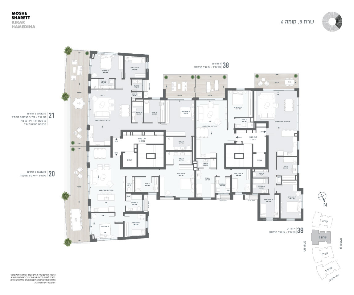 בניין 5 קומה 6